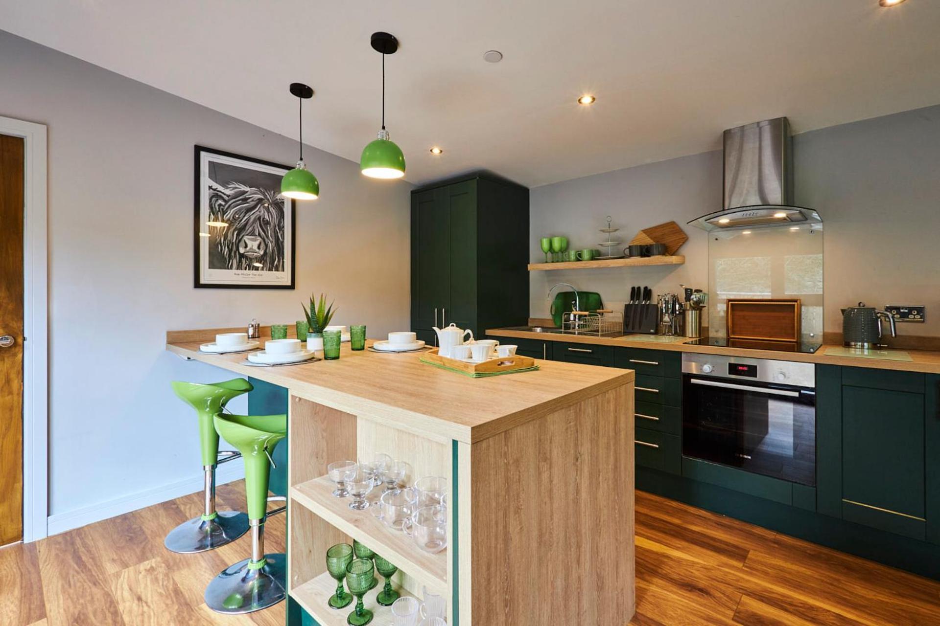 Host & Stay - Forest Green Lodge Alnwick Buitenkant foto