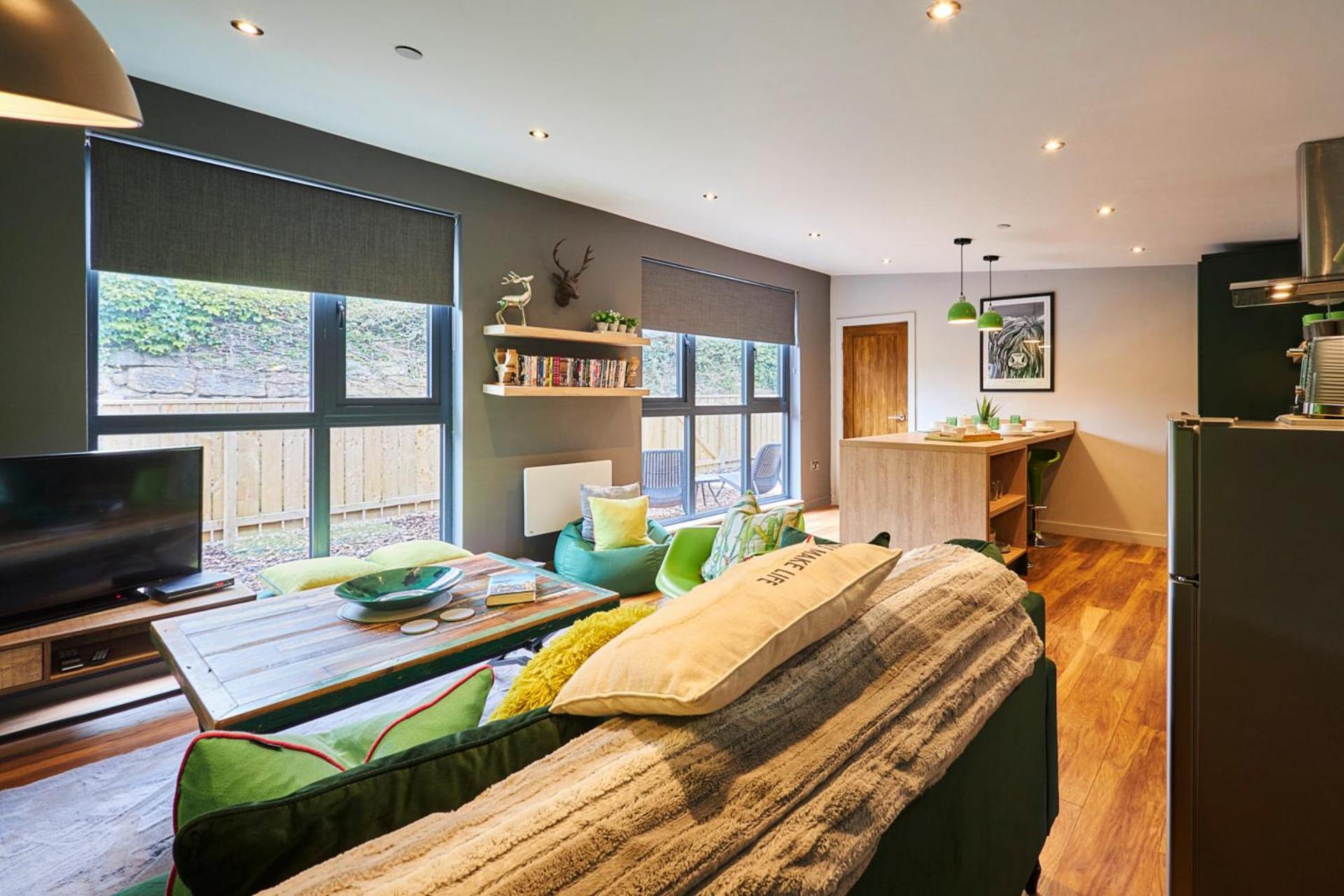 Host & Stay - Forest Green Lodge Alnwick Buitenkant foto